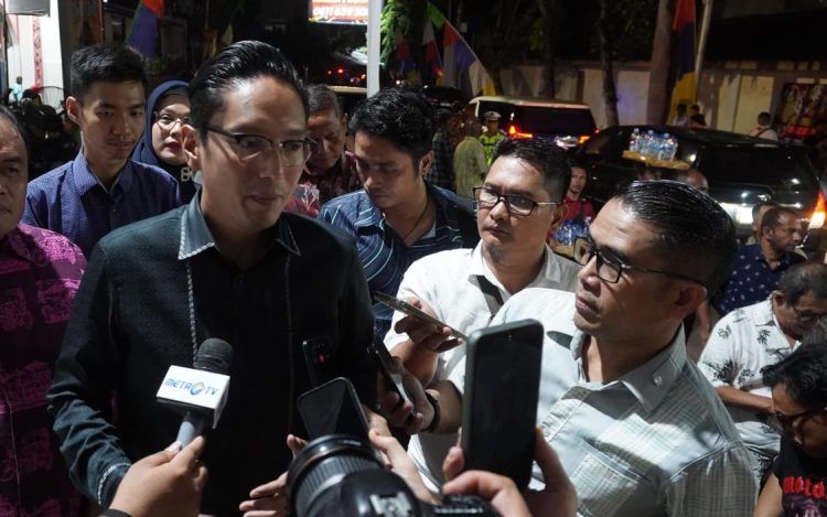 Wali Kota Medan Terpilih Rico Waas Hadiri Thaipusam Medan Street Festival 2025