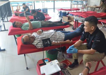 Peringati Bulan K3 Nasional, SPMT Gelar Donor Darah