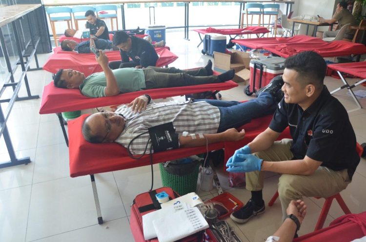 Peringati Bulan K3 Nasional, SPMT Gelar Donor Darah