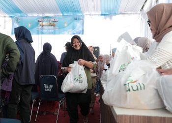 Ramadan Makin Berkah! PLN UID Sumut Jual 1000 Paket Sembako Cuma Rp50 Ribu