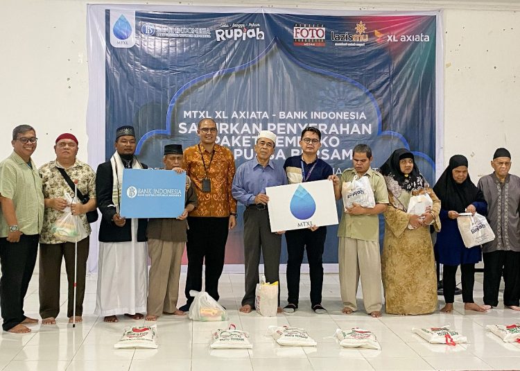 XL Axiata dan Bank Indonesia Berbagi Berkah Ramadan Bersama Disabilitas Netra