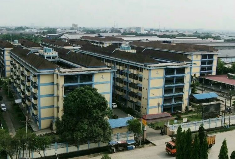 Rusunawa Kayu Putih, Jalan Tanjung Mulia Hilir, Medan Deli, Kota Medan. PotretBisnis/Dok IG Dinas Perkimcikataru Medan