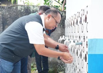SPMT Beri Bantuan Program Sanitasi dan Akses Air Bersih Untuk Sekolah Tunas Sebernaman