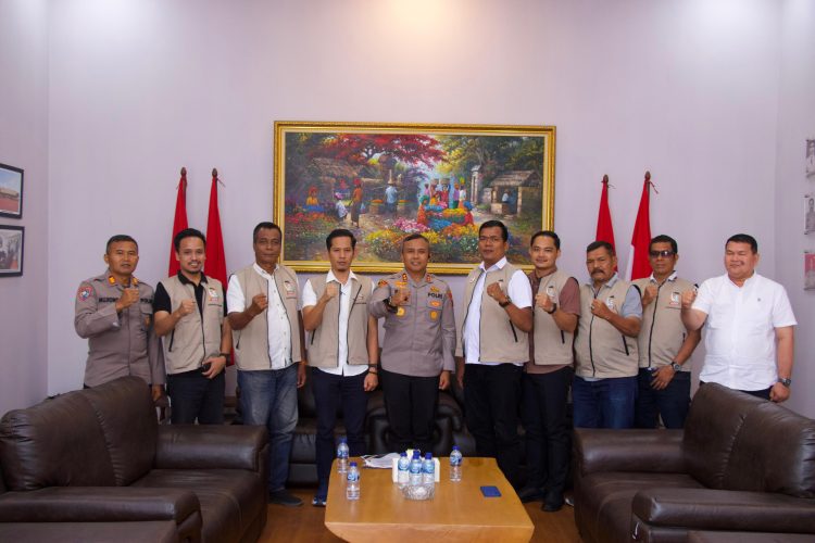 DPD Tani Merdeka Indonesia Asahan Sampaikan Program Pertanian ke Kapolres Asahan