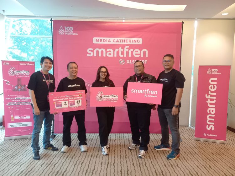 Smartfren Perkuat Jaringan 4G di Tapanuli Tengah Lewat Gelaran Fun Run 2025