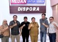 Dispora Medan Mantapkan Persiapan Jalan Sehat HUT ke-79 Harian Waspada