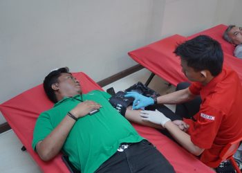 Bulan K3 Nasional, PLN UID Sumatera Utara Gelar Donor Darah dan Mini Medical Check Up