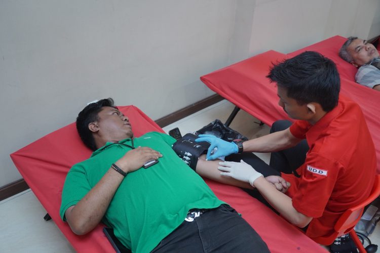 Bulan K3 Nasional, PLN UID Sumatera Utara Gelar Donor Darah dan Mini Medical Check Up