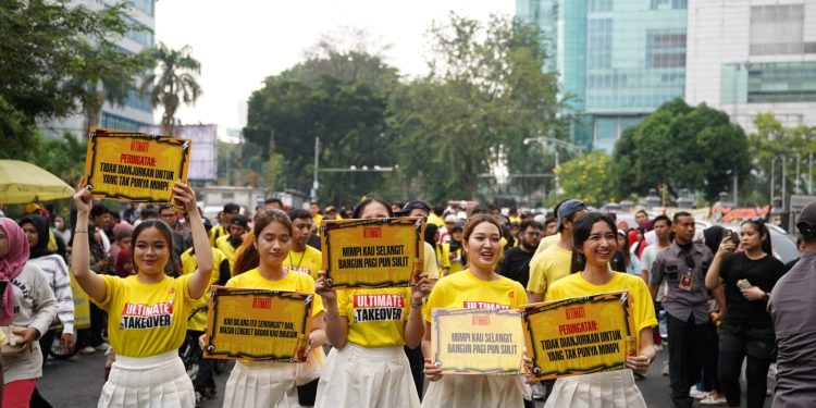 Extrajoss Ultimate Ramaikan Ruang Publik dengan Parade Komunitas di Medan