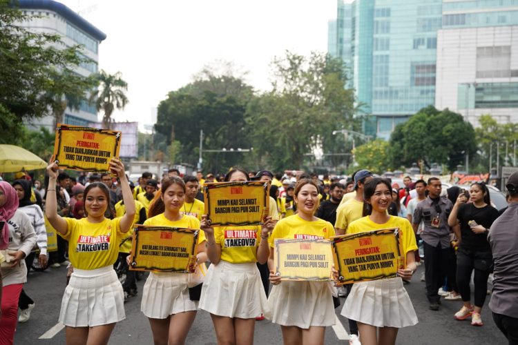 Extrajoss Ultimate Ramaikan Ruang Publik dengan Parade Komunitas di Medan