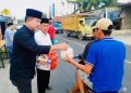 Polres Labusel Bagikan Takjil, Sampaikan Pesan Bahaya Narkoba