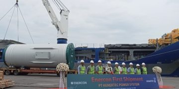 PTP Nonpetikemas Cabang Banten, Tangani Ekspor Perdana Wind Mill Tower ke Kanada