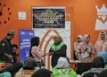 Komunitas GIS Medan Ajak Puluhan Ojol Wanita Buka Bersama, Do’akan Kemerdekaan Palestina