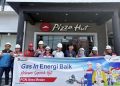 PGN Area Medan Gas In Dua Outlet Pizza Hut, Optimistis Pelanggan Kecil Terus Bertambah
