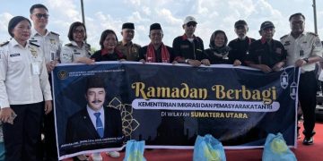 Ramadan Berbagi di Medan Tuntungan, 2.000 Paket Baksos Disalurkan kepada PMS Sumut