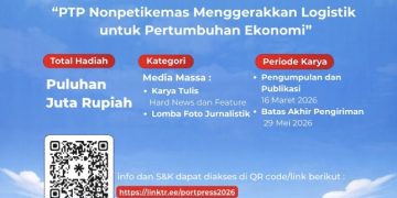 PTP Nonpetikemas Gelar Portpress 2026, Tantang Jurnalis Angkat Peran Pelabuhan bagi Ekonomi