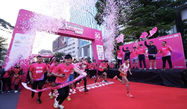 Smartfren Gelar Fun Run 5G di Medan, Padukan Olahraga dan Teknologi