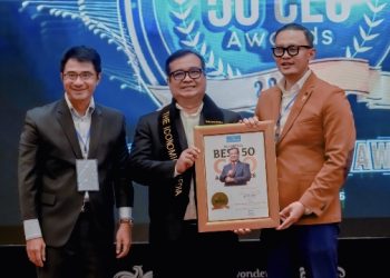 Dirut PTP Nonpetikemas Raih Penghargaan “Most Innovation” di Indonesia Best 50 CEO Awards 2026