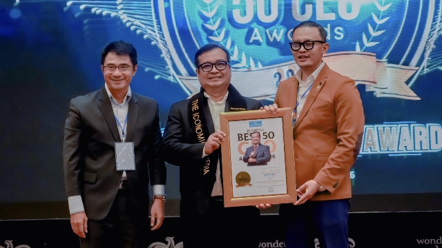 Dirut PTP Nonpetikemas Raih Penghargaan “Most Innovation” di Indonesia Best 50 CEO Awards 2026