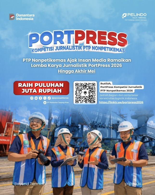 PTP Nonpetikemas Undang Insan Media Ramaikan Lomba Jurnalistik PortPress 2026