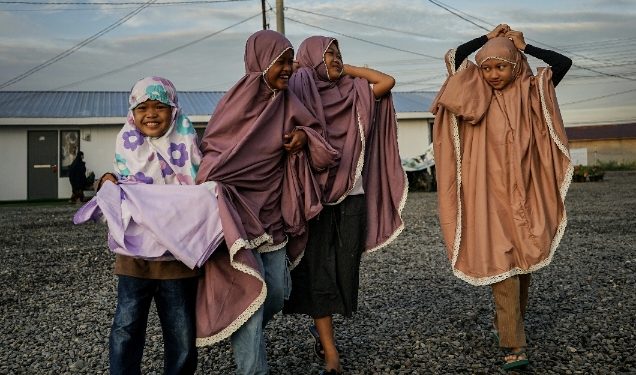 Senyum Iduladha dari Huntara