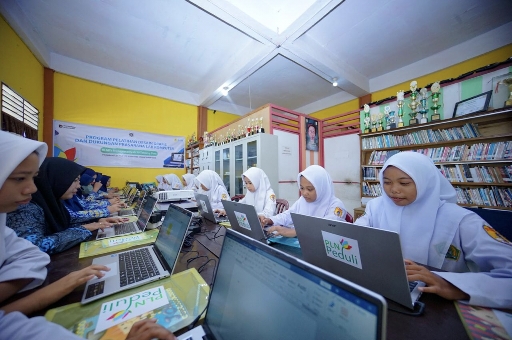 PLN UID Sumut Dukung Penguatan Literasi Digital Siswa MTs Muhammadiyah 19 Tanjung Pura