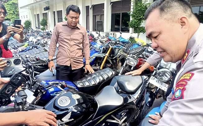 Polresta Barelang Tindak 83 Pengguna Knalpot Brong, Balap Liar Jadi Sasaran Utama