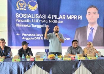 Perkuat Karakter Generasi Muda, Sosialisasi Empat Pilar dan Wawasan Kebangsaan Digelar di SMAS AL Manar
